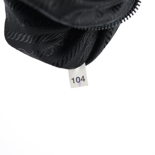Prada B6677 Black Tessuto Vela Backpack