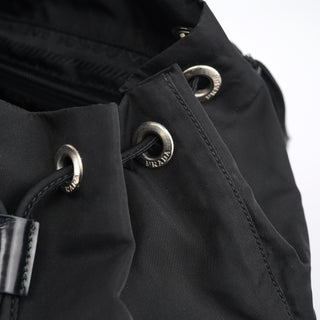 Prada B6677 Black Tessuto Vela Backpack