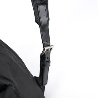 Prada B6677 Black Tessuto Vela Backpack