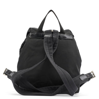 Prada B6677 Black Tessuto Vela Backpack
