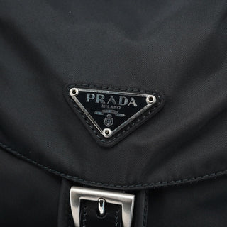 Prada B6677 Black Tessuto Vela Backpack