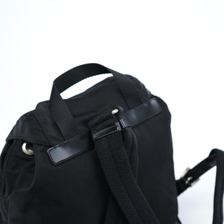 Prada B6677 Black Tessuto Vela Backpack