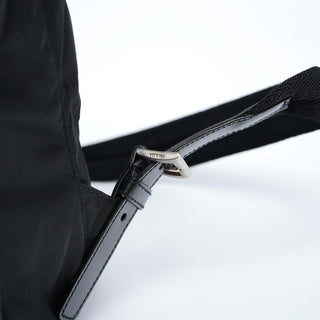 Prada B6677 Black Tessuto Vela Backpack
