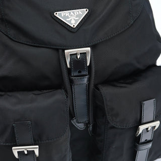 Prada B6677 Black Tessuto Vela Backpack