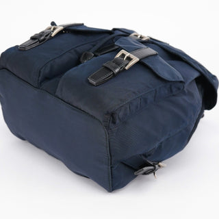 Prada B6677 Navy Tessuto Vela Backpack