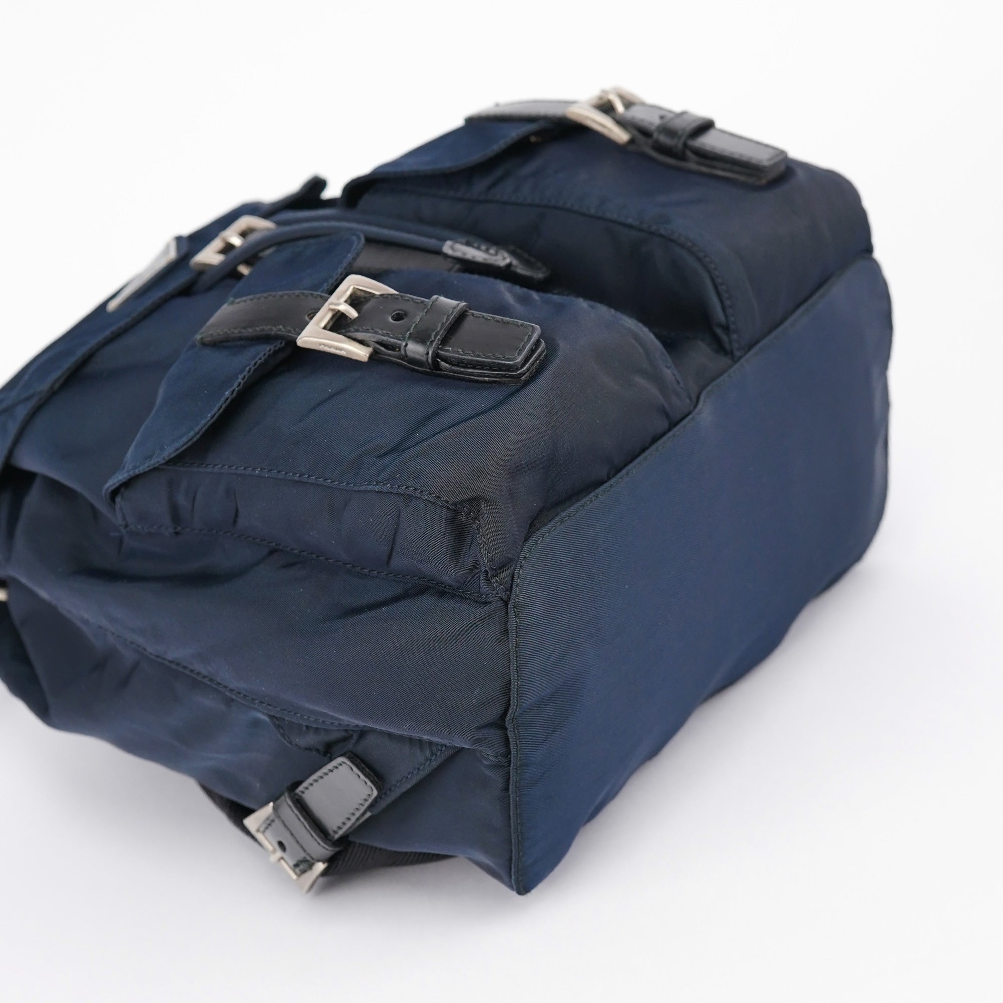 Prada B6677 Navy Tessuto Vela Backpack