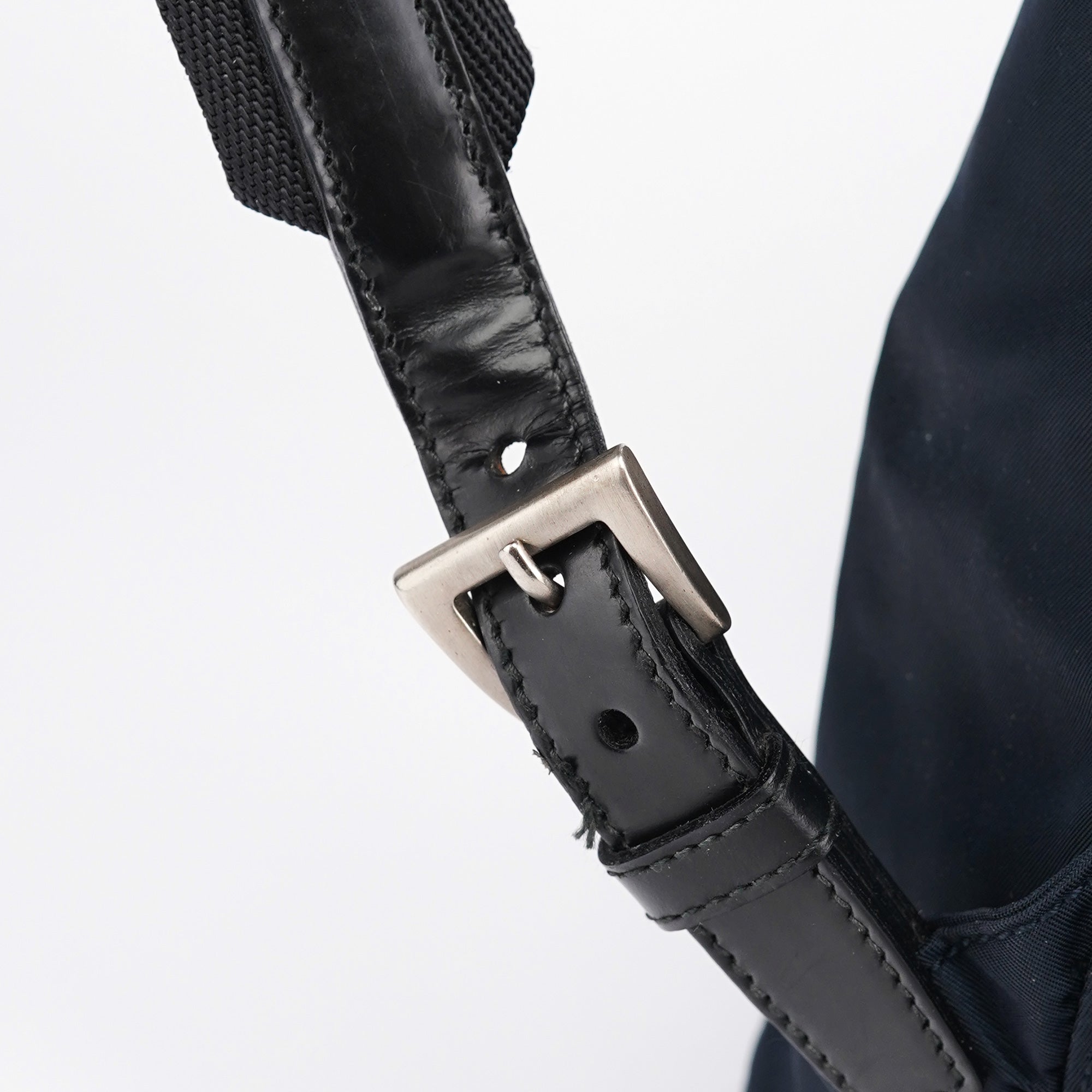 Prada B6677 Navy Tessuto Vela Backpack