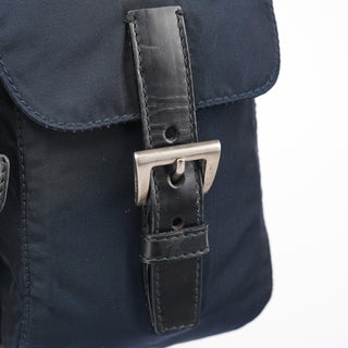 Prada B6677 Navy Tessuto Vela Backpack
