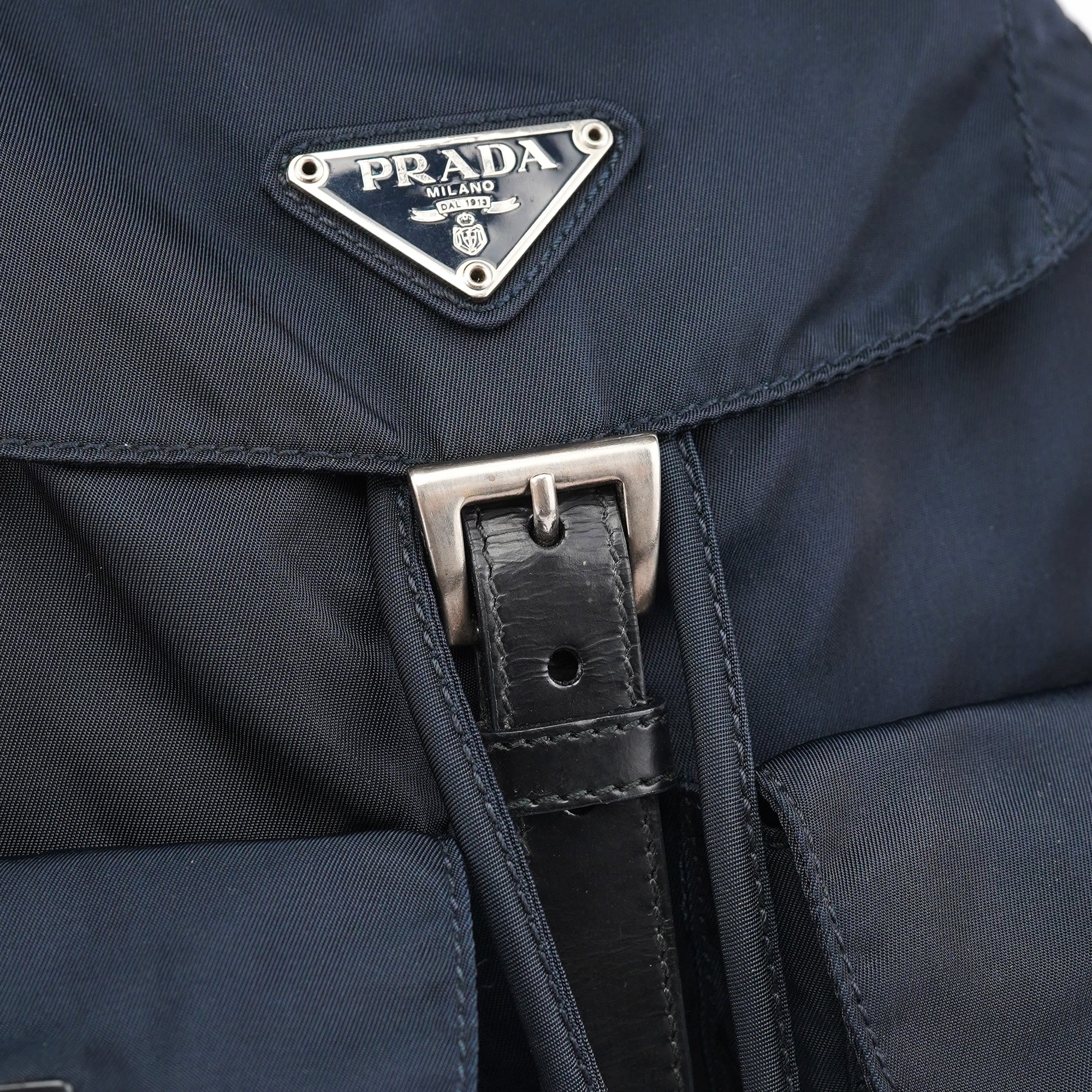 Prada B6677 Navy Tessuto Vela Backpack