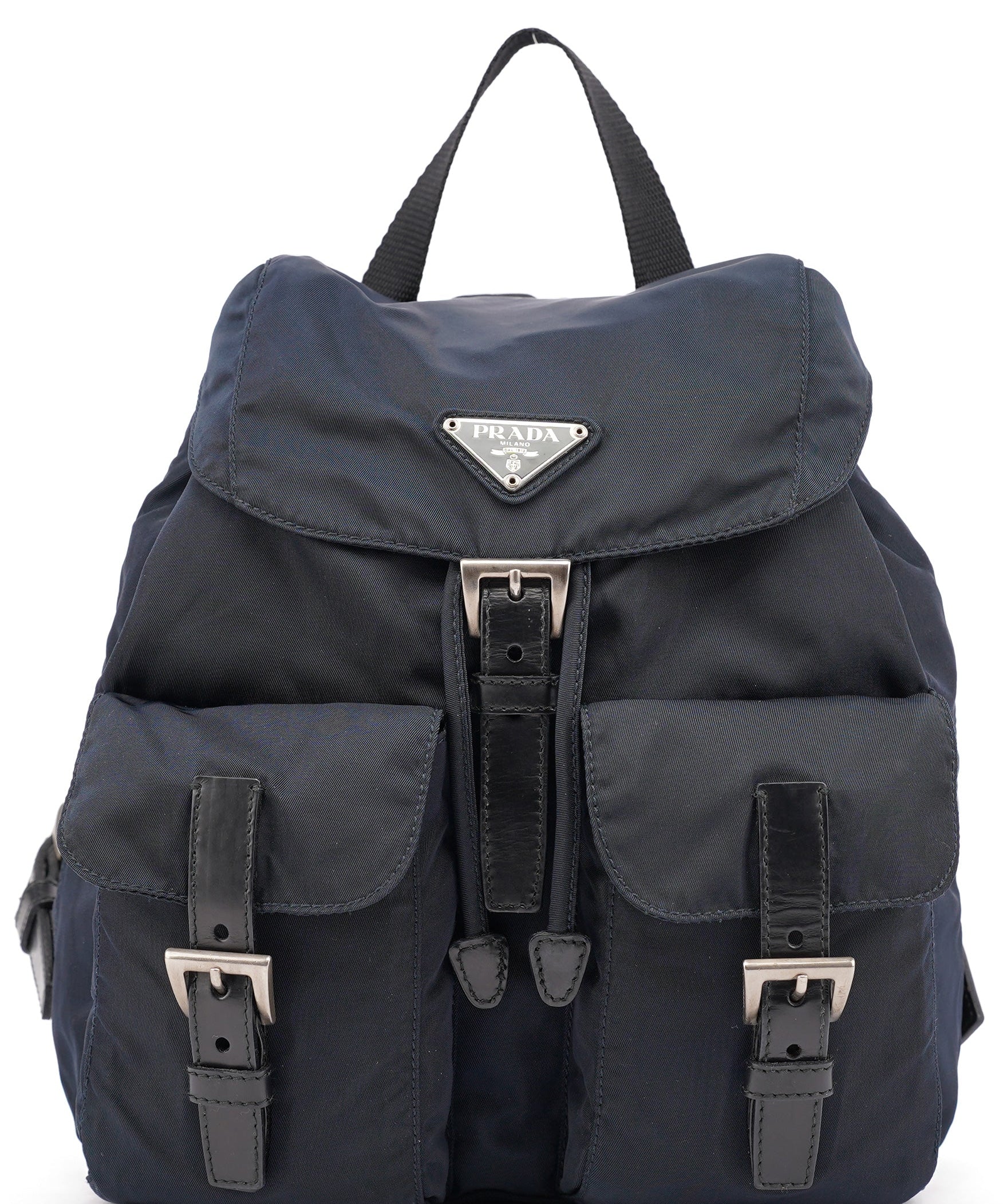 Prada B6677 Navy Tessuto Vela Backpack