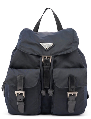 Prada B6677 Navy Tessuto Vela Backpack