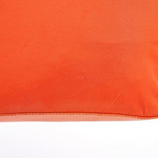 Prada B6677 Orange Tessuto Vela Nylon Backpack