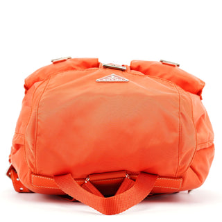 Prada B6677 Orange Tessuto Vela Nylon Backpack