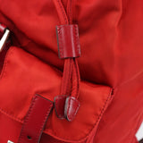 Prada B6677 Tessuto Rucksack aus rotem Nylon