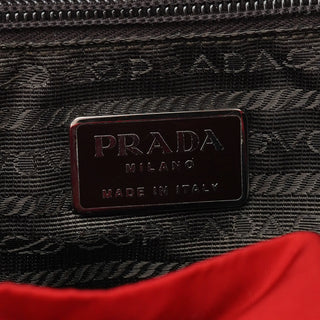 Prada B6677 Red Tessuto Nylon Backpack