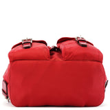 Prada B6677 Tessuto Rucksack aus rotem Nylon