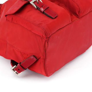 Prada B6677 Red Tessuto Nylon Backpack