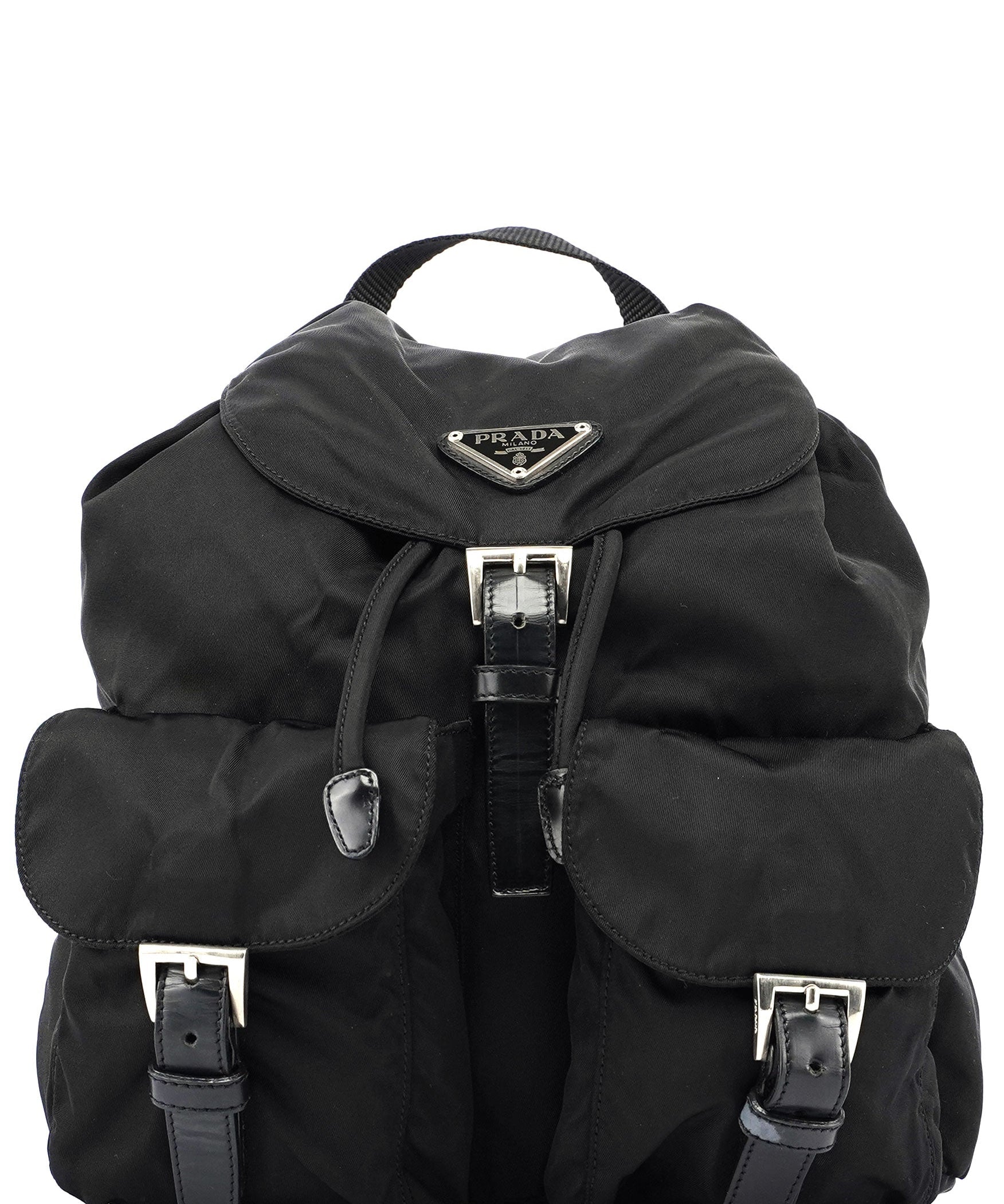 Prada B6677F Black Backpack