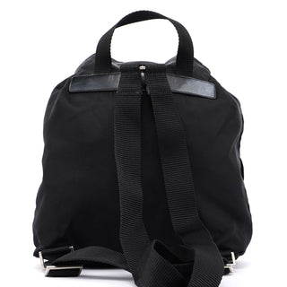 Prada B6677F Black Backpack