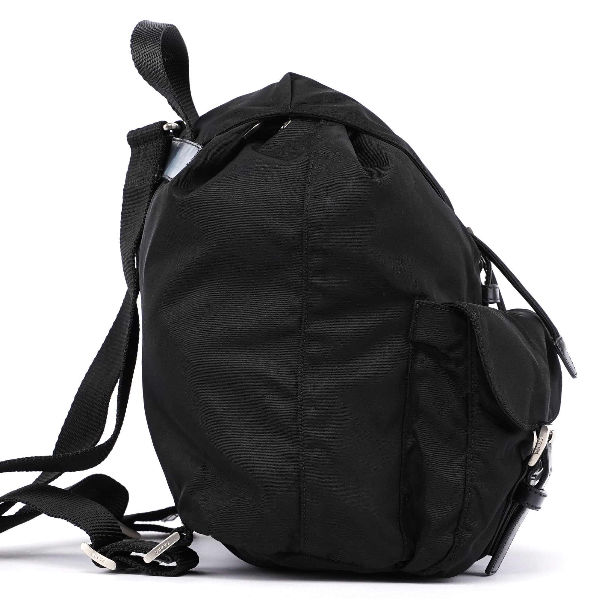 Prada B6677F Black Backpack