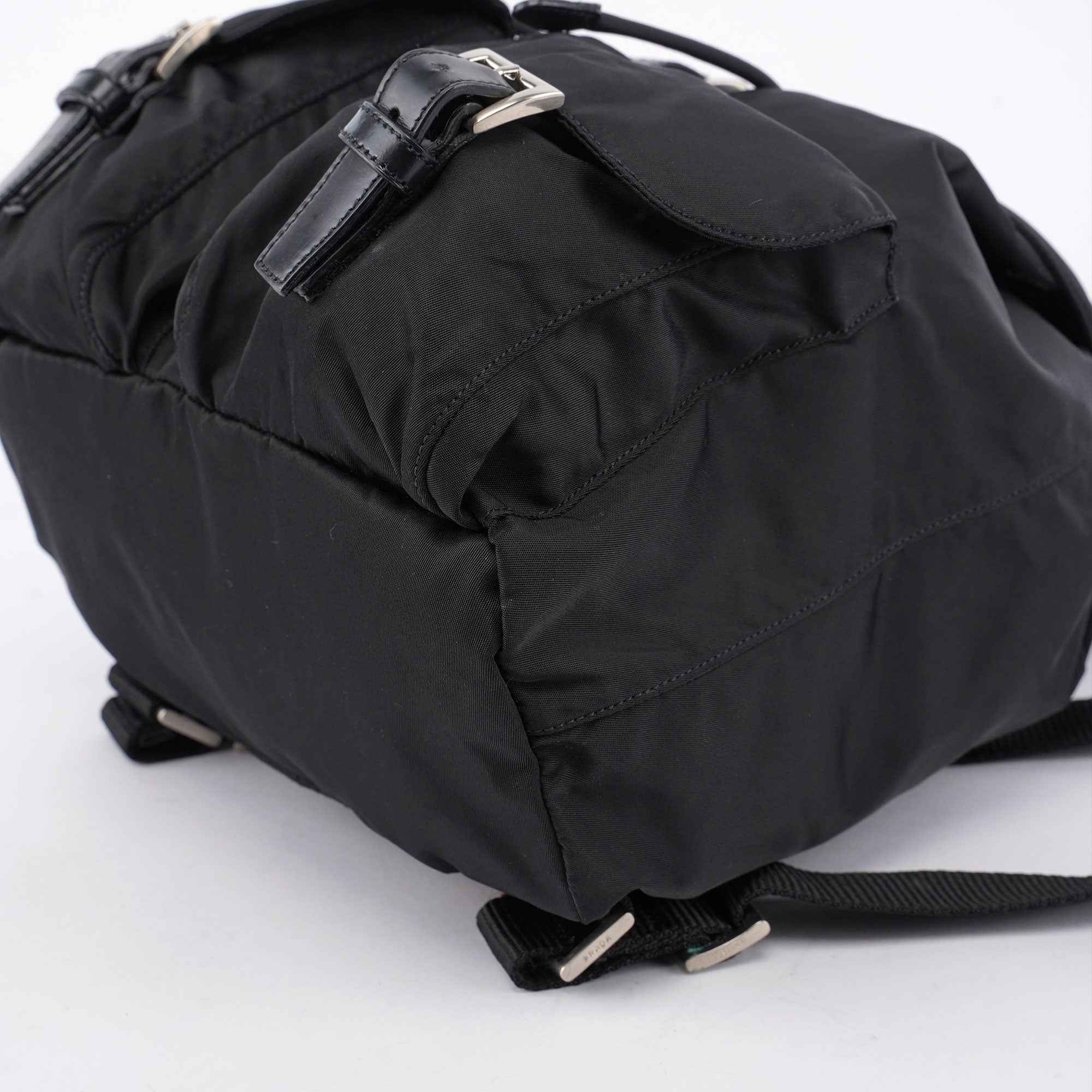 Prada B6677F Black Backpack