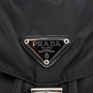 Prada B6677F Black Backpack