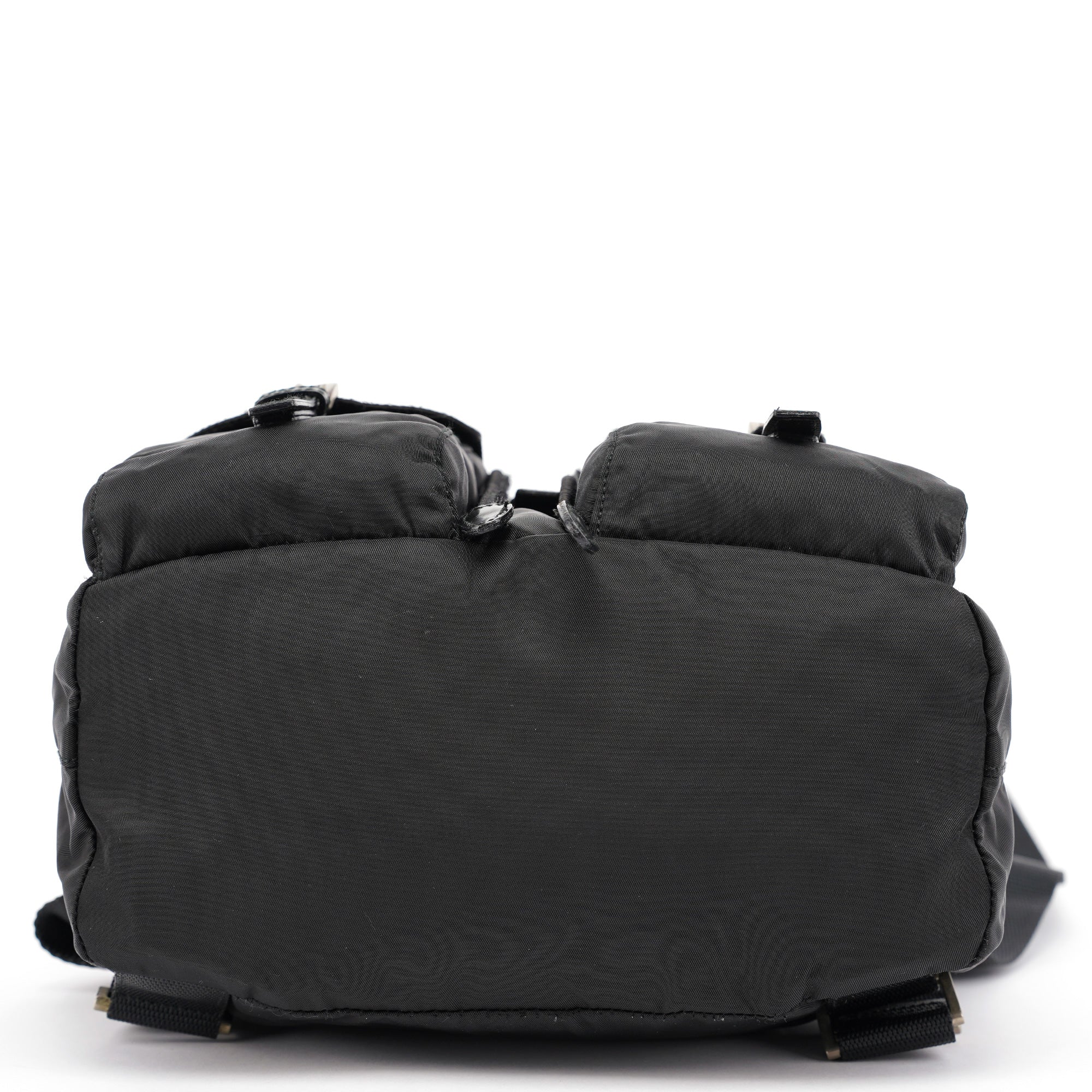 Prada B6677F Black Tessuto Vela Backpack