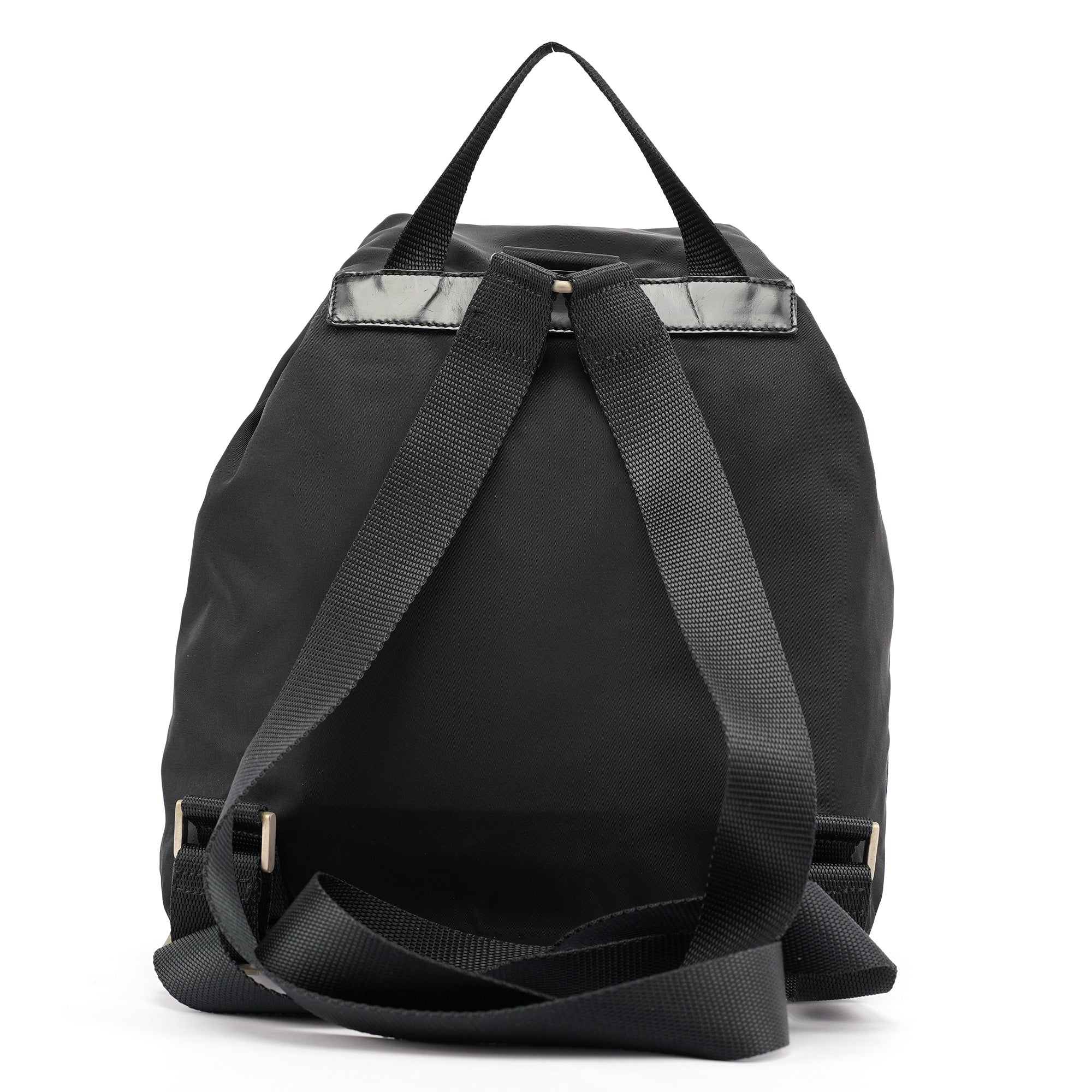 Prada B6677F Black Tessuto Vela Backpack