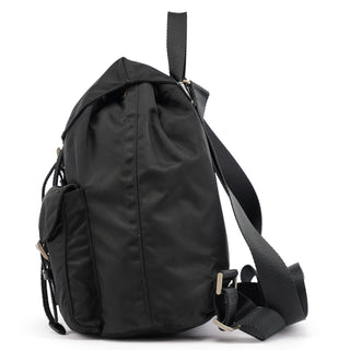 Prada B6677F Black Tessuto Vela Backpack