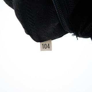 Prada B6677F Black Tessuto Vela Backpack