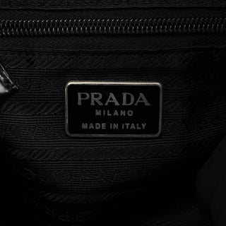 Prada B6677F Black Tessuto Vela Backpack