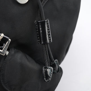 Prada B6677F Black Tessuto Vela Backpack