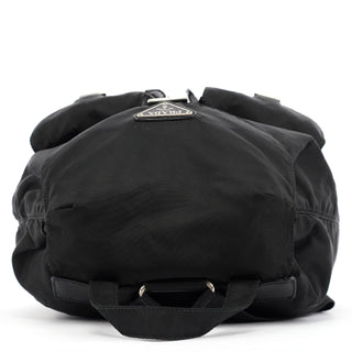 Prada B6677F Black Tessuto Vela Backpack