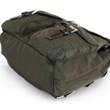 Prada B6677F Green Tessuto Vela Backpack