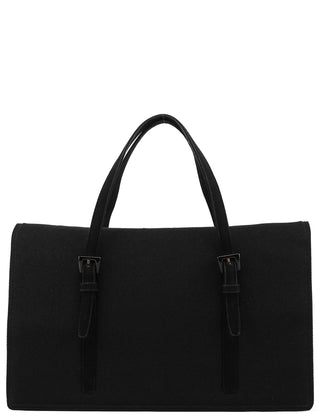 Prada B6686 Black Tessuto Mesh Tote Bag