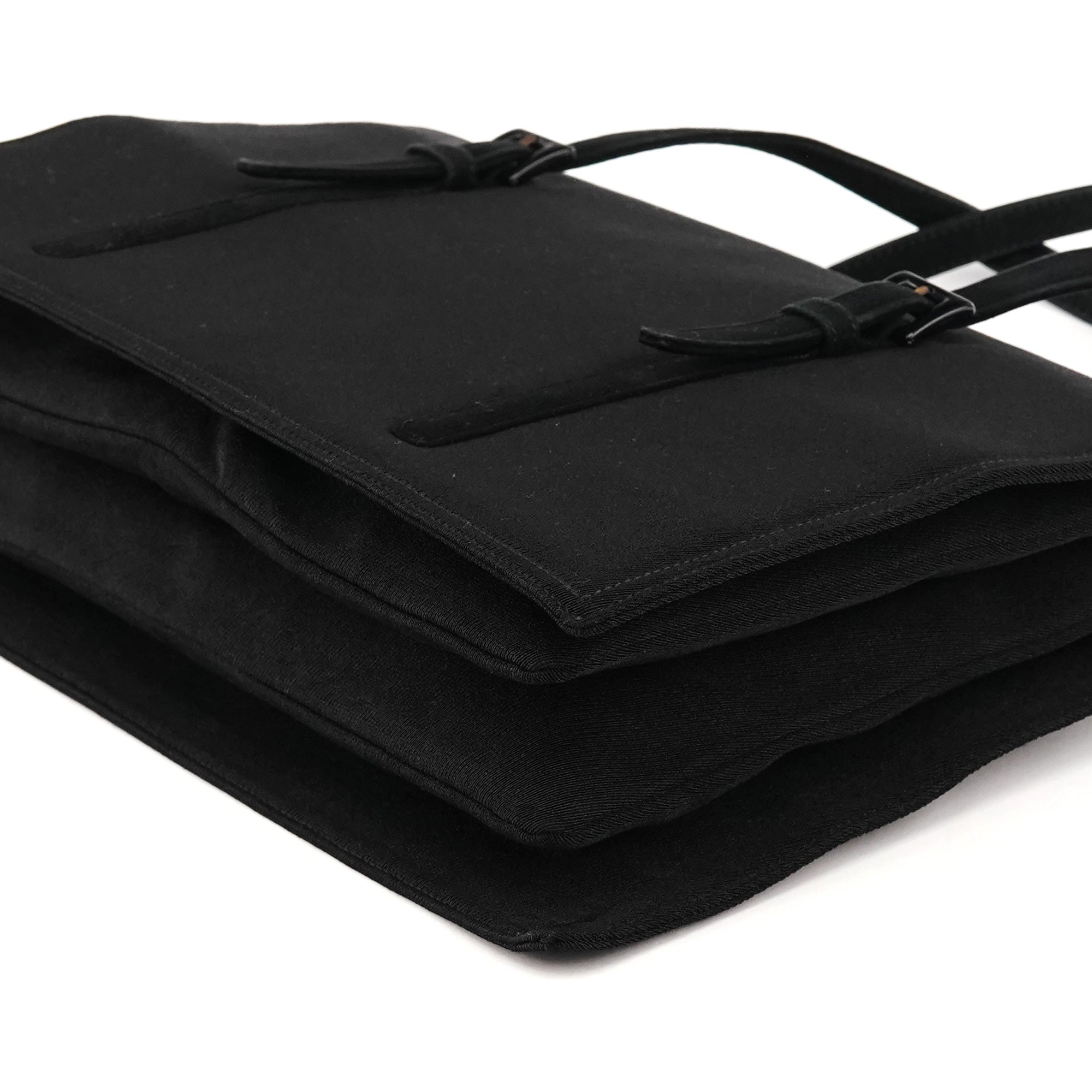Prada B6686 Sac cabas Tessuto en nylon maillé noir