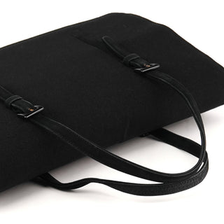 Prada B6686 Black Tessuto Mesh Tote Bag