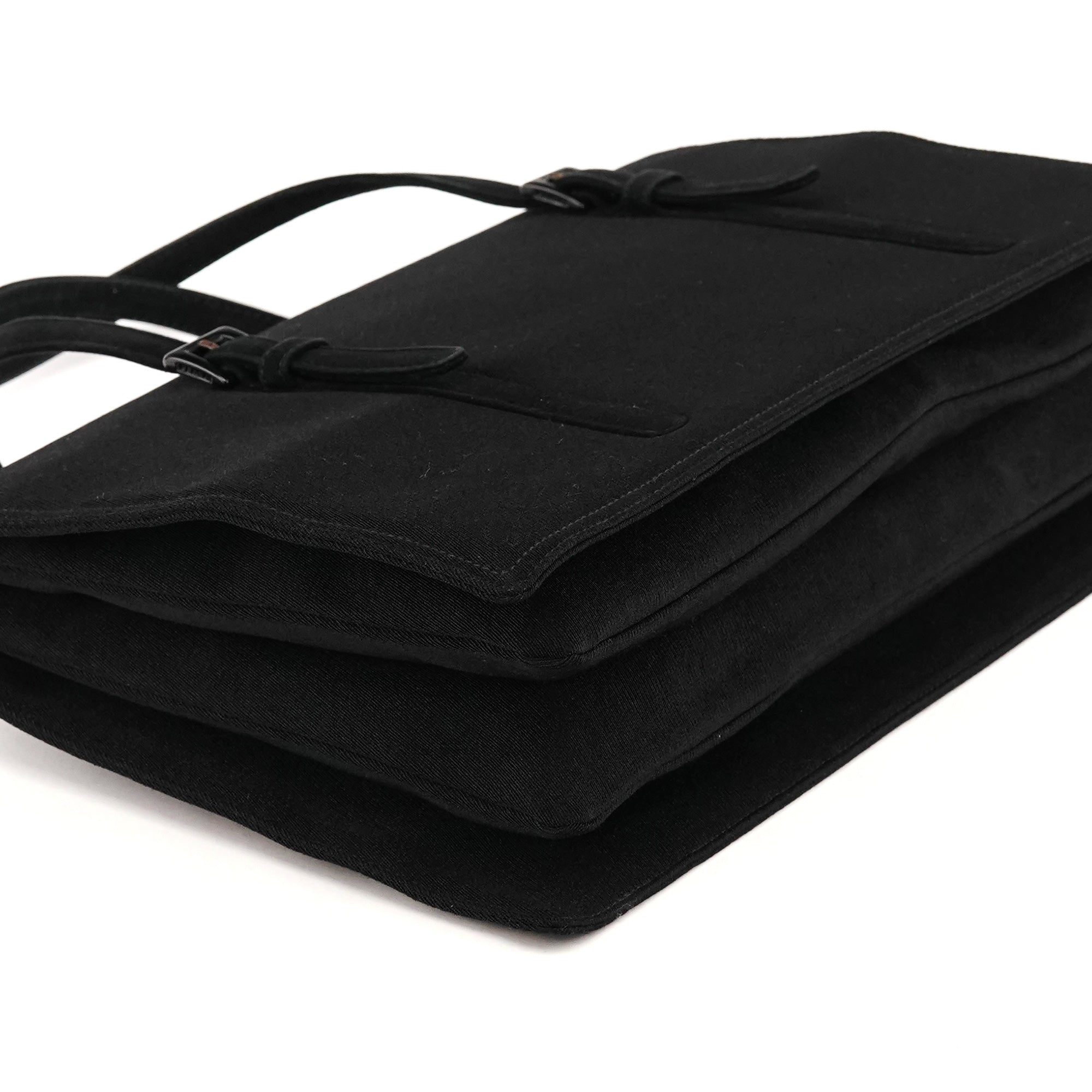 Prada B6686 Sac cabas Tessuto en nylon maillé noir
