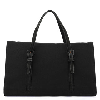 Prada B6686 Black Tessuto Nylon Mesh Tote Bag