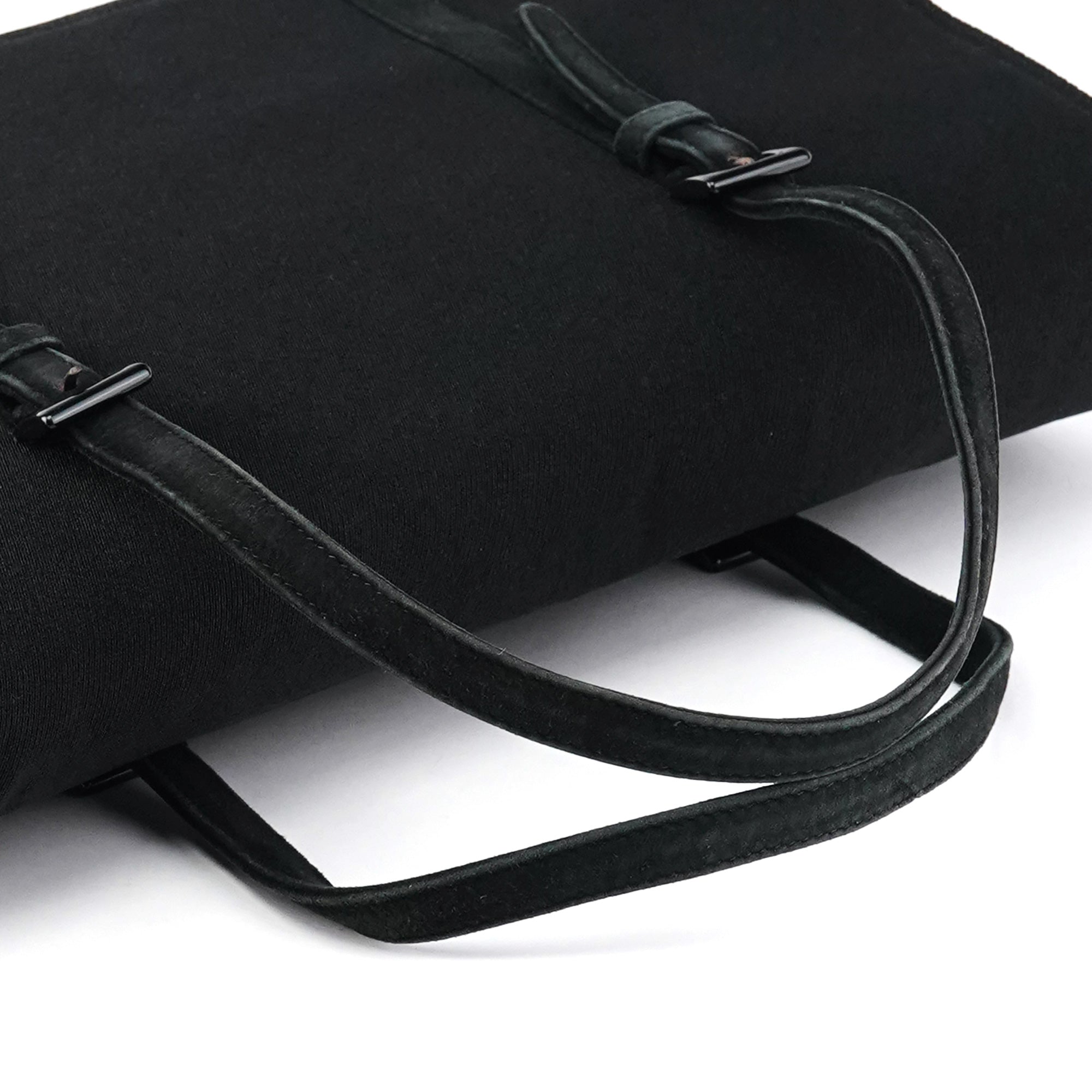 Prada B6686 Sac cabas Tessuto en maille nylon noire