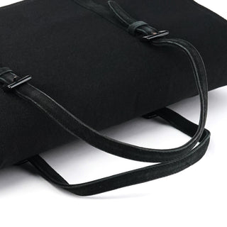 Prada B6686 Black Tessuto Nylon Mesh Tote Bag