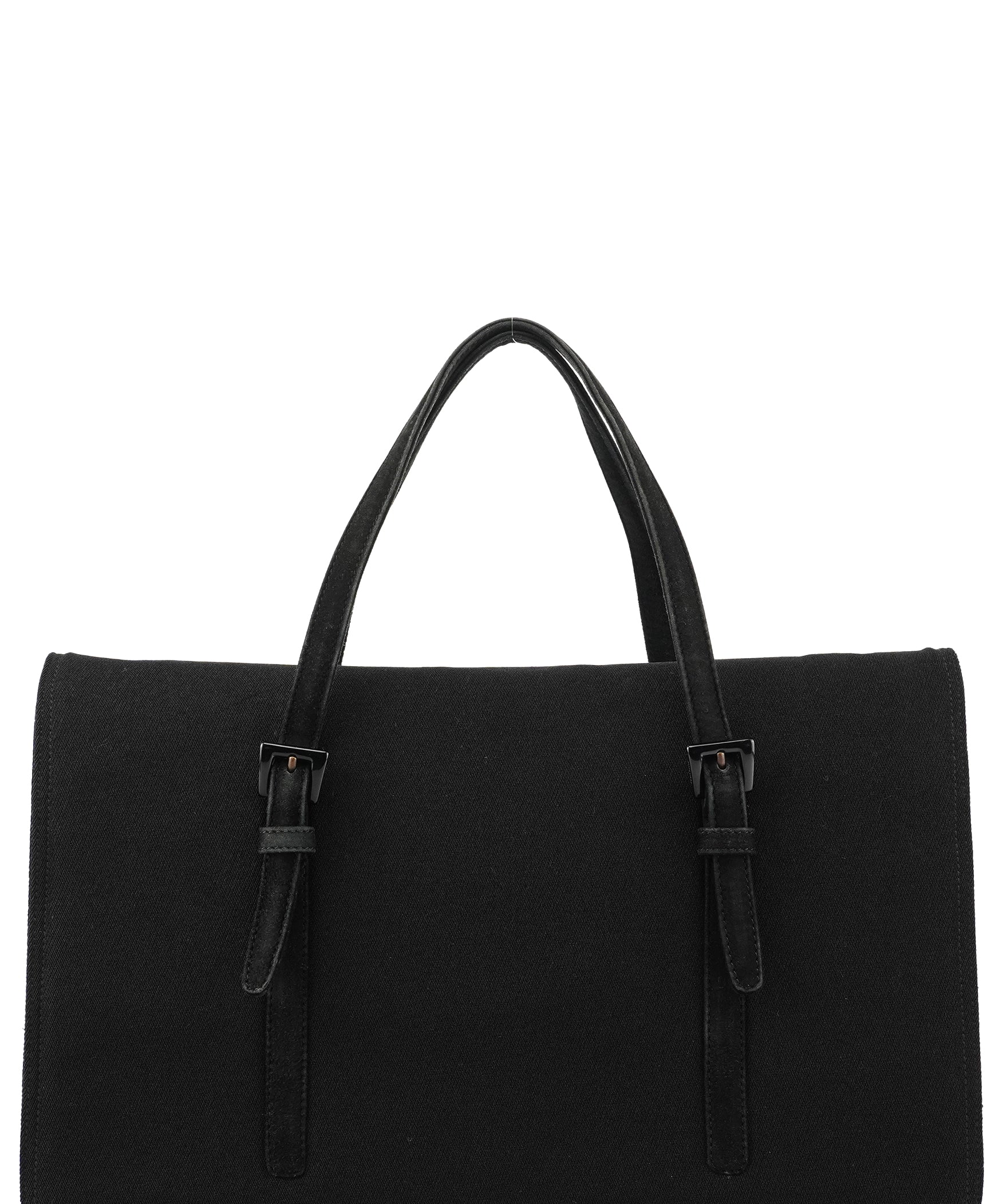 Prada B6686 Black Tessuto Nylon Mesh Tote Bag