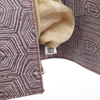 Prada B6770 Purple Tartaruga Shoulder Bag