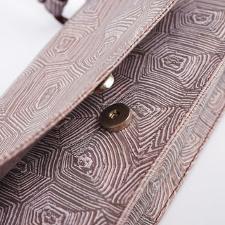 Prada B6770 Purple Tartaruga Shoulder Bag