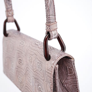 Prada B6770 Purple Tartaruga Shoulder Bag