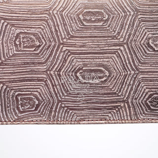 Prada B6770 Purple Tartaruga Shoulder Bag