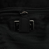 Prada B6781 Black Tessuto Metallo Nylon Shoulder Bag
