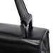 Prada B7020 Black Madras Calfskin Shoulder Bag