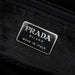 Prada B7020 Black Madras Calfskin Shoulder Bag