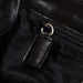 Prada B7020 Black Madras Calfskin Shoulder Bag